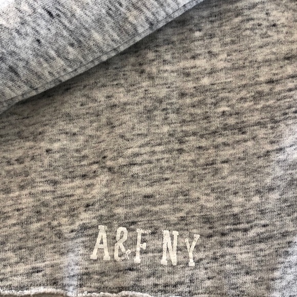 Grey a&f hoodie - Picture 2 of 3